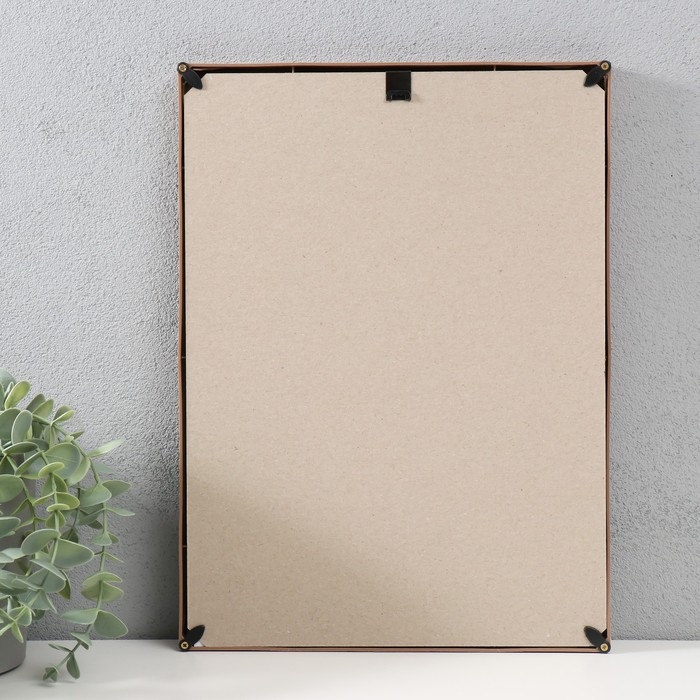 Фоторамка пластик 21х30 см 5 серия,  бронза Фоторамка пластик 21х30 см 5 серия,  бронза