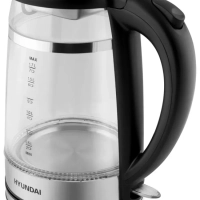 Чайник HYK-G3036 1,7л 2200Вт черный (стекло)