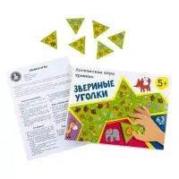 Игра логическая Тримино &laquo;Звериные уголки&raquo;