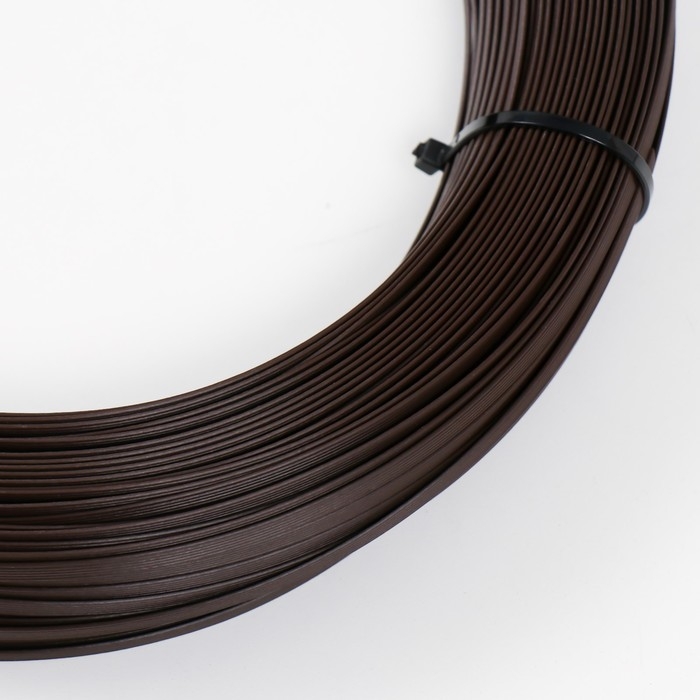 Ротанг искусственный 6 мм 100 м волна (венге) Ротанг искусственный 6 мм 100 м волна (венге)