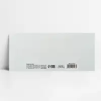 Конверт для денег «Настоящие цветы» фигурный, 17.5 х 8 см