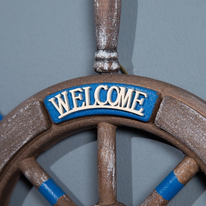 Сувенир интерьерный Сувенир интерьерный "Штурвал" 34см