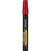 Маркер -краска MunHwa Professional Paint Markerкрасная, 4мм, нитро-основа