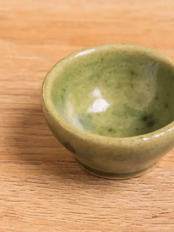 Соусник керамика, цв. зелёный, 3,5х3,5х1,5 см Соусник керамика, цв. зелёный, 3,5х3,5х1,5 см