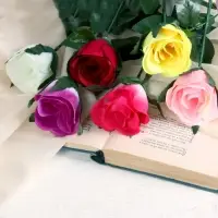 Цветы искусственные &laquo;Роза&raquo;, h=65 см, d=5 см, МИКС