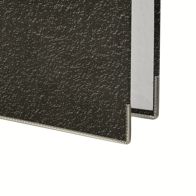 Папка-регистратор  50 мм мрамор с синим кор,мет.уг,бум/бум