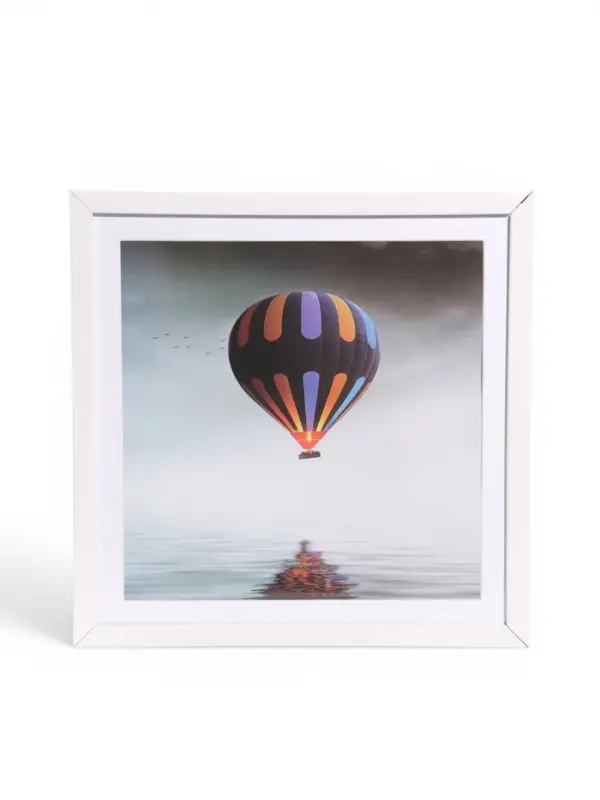 Фоторамка ПВХ на 1 фото Ellis 30&times;30 см, с паспарту, белый