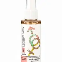 Мист парфюмированный спрей с феромонами для тела Formula Sexy Vanilla U109, 100 мл (по мотивам Vanilla Blend Zielinski & Rozen)