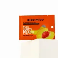 Патчи для области вокруг глаз Very juicy peach, 1 пара, гидрогелевые с коллагеном и экстрактом персика, PICO MICO
