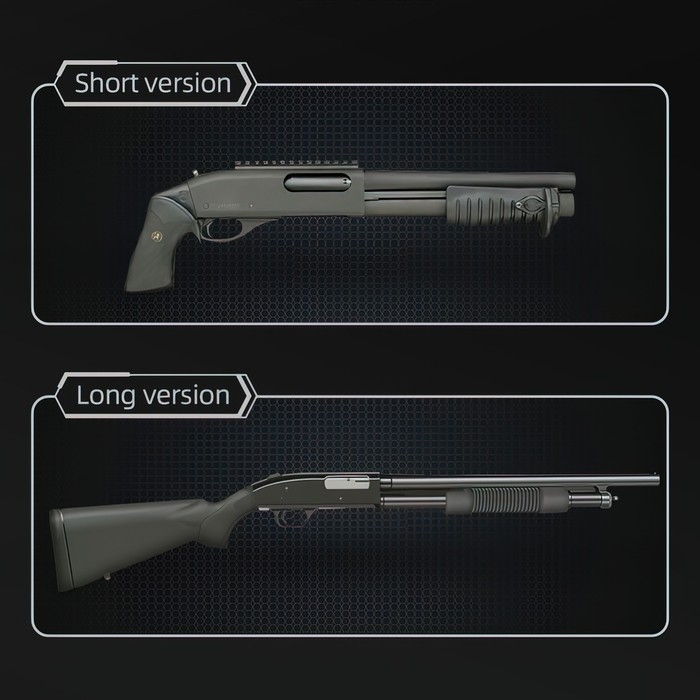 Конструктор «Техно. Дробовик», 2 варианта сборки, 880 деталей Конструктор «Техно. Дробовик», 2 варианта сборки, 880 деталей