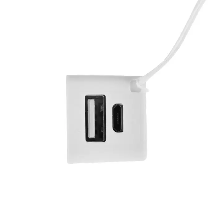 Внешний аккумулятор PB-03, 2200 мАч, USB, 1 А, крепление кольцо, белый