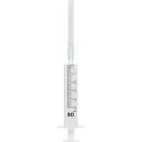 Шприц 2-комп. однораз. 5мл LS 21G(0,8х40) прил. 100шт/уп BD