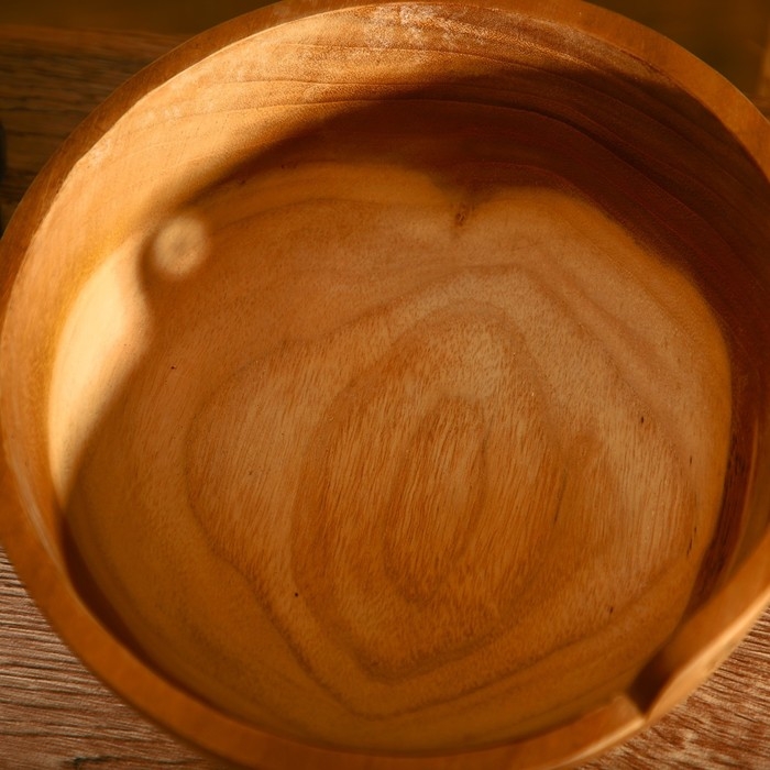 Салатник 20х20х9 см, тиковое дерево Салатник 20х20х9 см, тиковое дерево