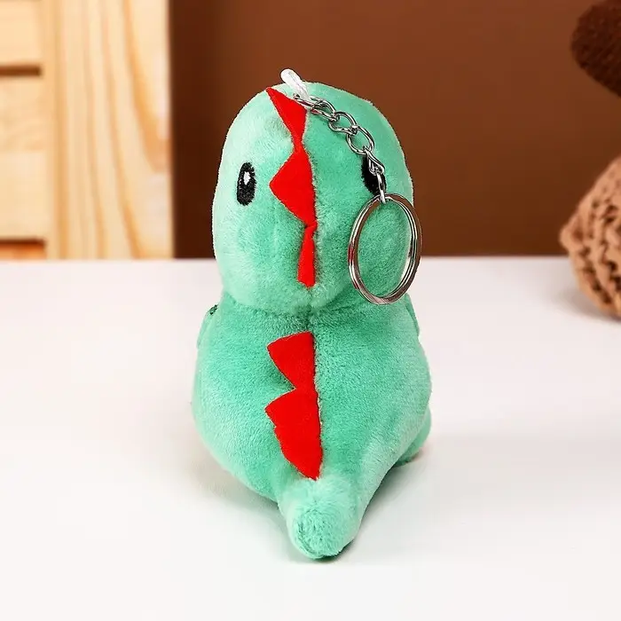 Мягкая игрушка «Дино», на брелоке, 10 см, цвета МИКС Мягкая игрушка «Дино», на брелоке, 10 см, цвета МИКС