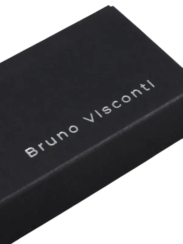 РУЧКА "PALERMO" В ПОДАРОЧНОМ ФУТЛЯРЕ, 0.7 ММ, СИНЯЯ (корпус  зол, футляр черный)