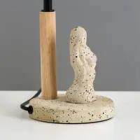 Лампа настольная RISALUX &laquo;Ева&raquo;, Е14, 40 Вт, бежевая, 15&times;15&times;31 см