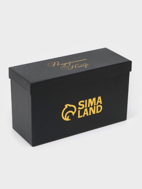 Рюмки для водки "Рыбалка", подарочный набор на 3 персоны, рюмка 50 мл, бронза