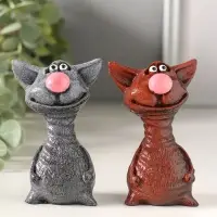 Сувенир Кот Гарик микс , 8х5,5х4см