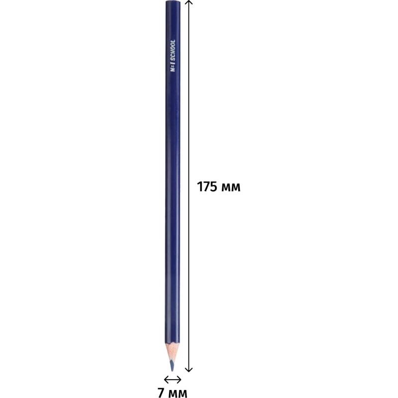 Карандаши цветные 6цв. 3-гран пласт.корпус