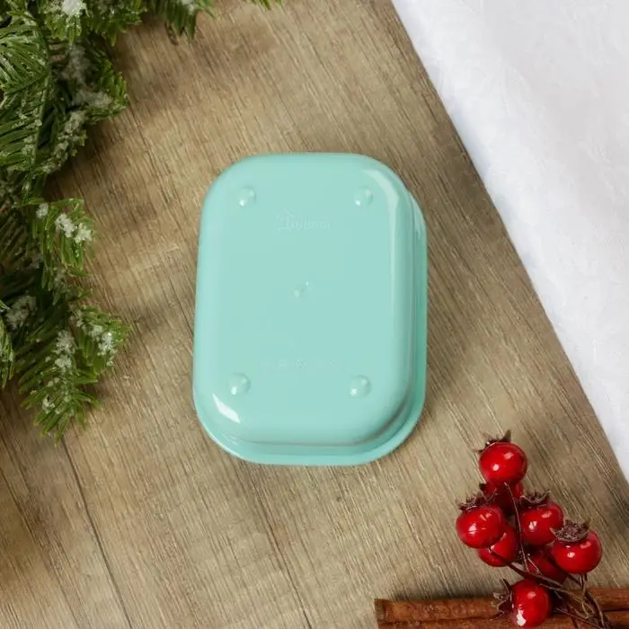 Ланч-бокс прямоугольный новогодний «Светись от счастья в новом году», 150 мл