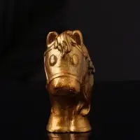 Фигура "Лошадка" 8х10х4 см, бронза