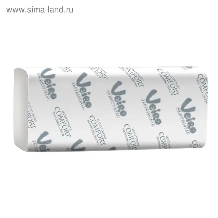 Полотенца для рук Veiro Professional Comfort KV205, V-сложение, 2 слоя, 200 листов Полотенца для рук Veiro Professional Comfort KV205, V-сложение, 2 слоя, 200 листов