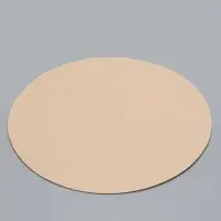 Подложка кондитерская, золотая 20 см - Набор 5 шт.