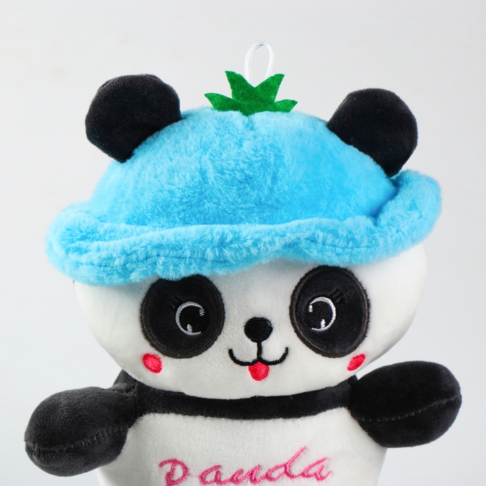 Мягкая игрушка «Панда в панамке», 20 см Мягкая игрушка «Панда в панамке», 20 см
