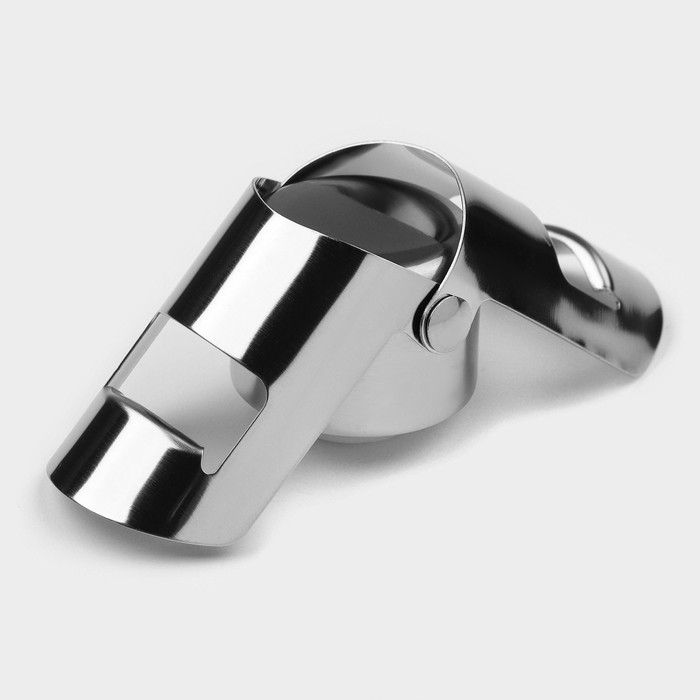 Пробка для бутылки раздвижная Magistro, 4×4×5,5 см, цвет серебристый Пробка для бутылки раздвижная Magistro, 4×4×5,5 см, цвет серебристый