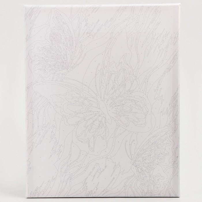 Картина по номерам на холсте с подрамником с золотой краской «Бабочки», 40 х 50 см Картина по номерам на холсте с подрамником с золотой краской «Бабочки», 40 х 50 см