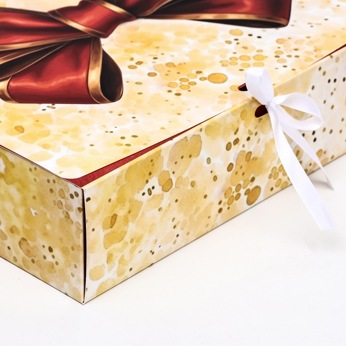 Коробка складная Коробка складная "Бант" 31,5 х 24,5 х 9 см