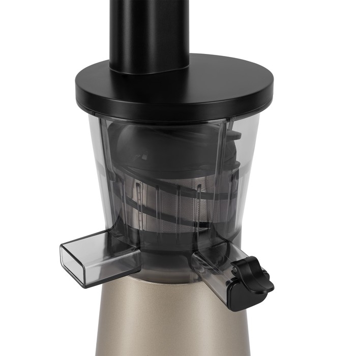 Соковыжималка RED Solution RJ-930S, шнековая, 400 Вт, 0.6/0.6 л, 55 об/мин, шампань Соковыжималка RED Solution RJ-930S, шнековая, 400 Вт, 0.6/0.6 л, 55 об/мин, шампань