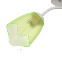 Люстра Оникс 2х15Вт E27 белый-зеленый 50х15х15см BayerLux