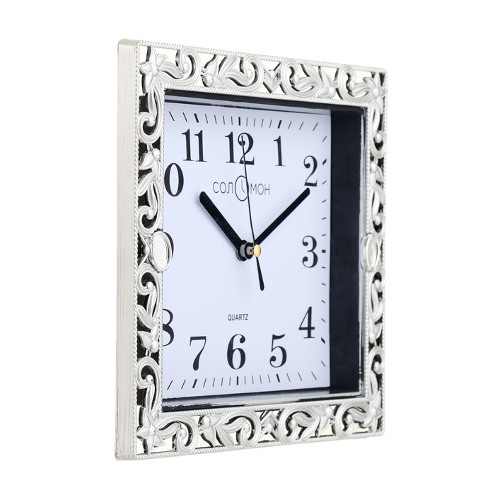 Часы настенные Часы настенные "Зара", плавный ход, 21 х 18 см