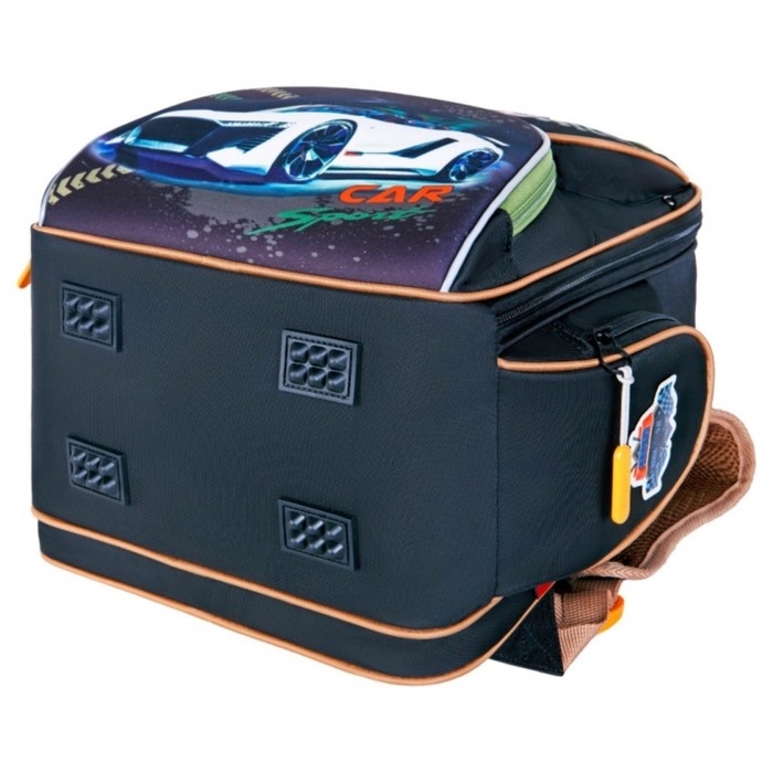 Рюкзак каркасный 35 х 26 х 18 см, Across ACS1, наполнение: мешок, чёрный/оранжевый ACS1-4 Рюкзак каркасный 35 х 26 х 18 см, Across ACS1, наполнение: мешок, чёрный/оранжевый ACS1-4