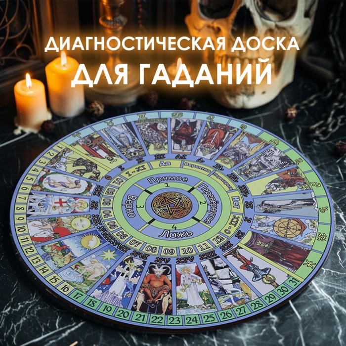 Диагностическая доска для предсказаний Диагностическая доска для предсказаний "Секреты таро"