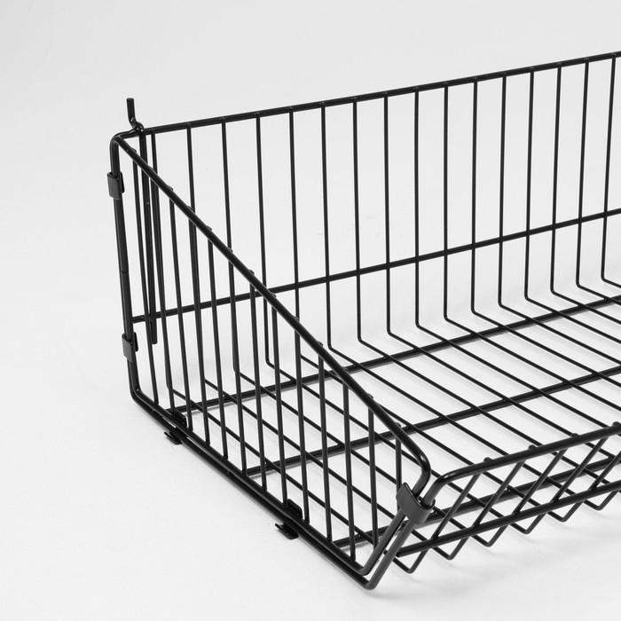 Накопитель разборный на колесах, 5 корзин, 58×53×146 см, цвет чёрный Накопитель разборный на колесах, 5 корзин, 58×53×146 см, цвет чёрный