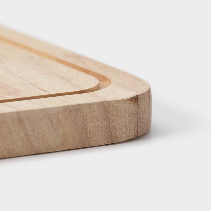 Доска для подачи Доляна «Дубрава», 33×13,5 см, дуб Доска для подачи Доляна «Дубрава», 33×13,5 см, дуб