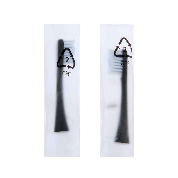 Насадка для электрической зубной щетки Luazon LP-004,  черные