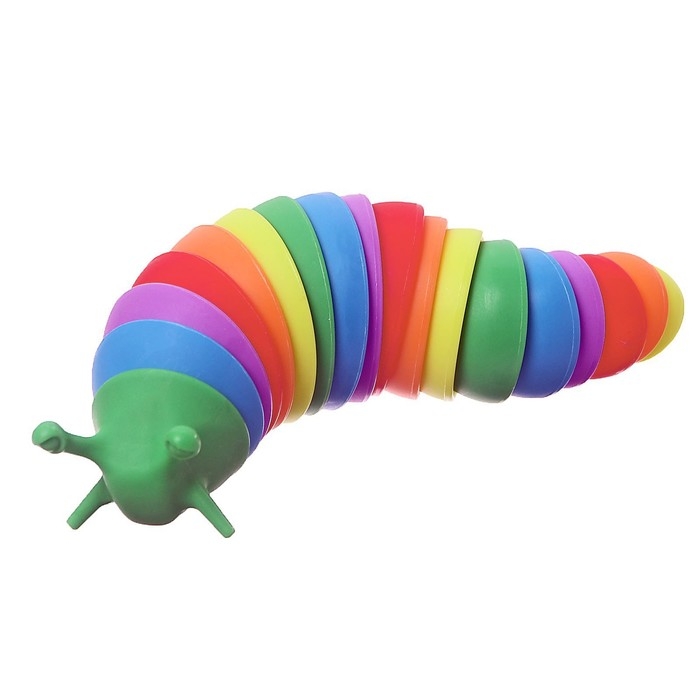 Гусеница антистресс игрушка «Для самой дерзкой жабы», цвета МИКС Гусеница антистресс игрушка «Для самой дерзкой жабы», цвета МИКС