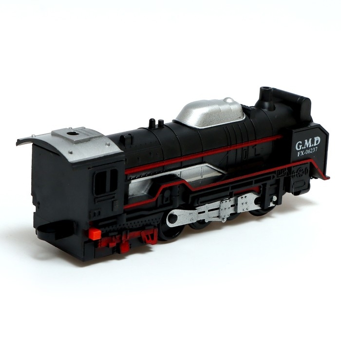 Железная дорога «Классика», работает от батареек, поезд и 4 вагона в комплекте Железная дорога «Классика», работает от батареек, поезд и 4 вагона в комплекте