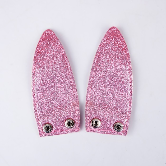 Рюкзак детский для девочки с блестками «Зайка», съемные элементы, 27х23х10 см Рюкзак детский для девочки с блестками «Зайка», съемные элементы, 27х23х10 см