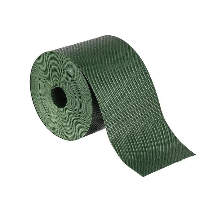 Лента бордюрная, 10 см × 10 м, толщина 1.2 мм, пластиковая, зелёная, Greengo Лента бордюрная, 10 см × 10 м, толщина 1.2 мм, пластиковая, зелёная, Greengo