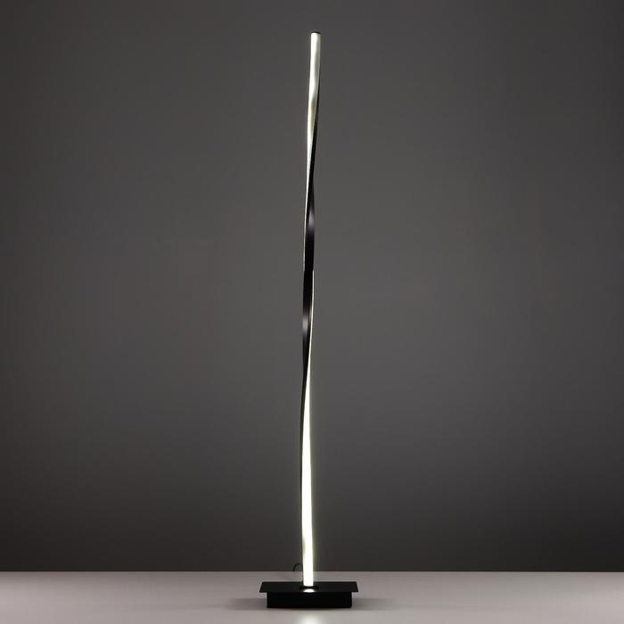 Торшер "Стрея" LED 24Вт 6000К  черный 20х20х123 см