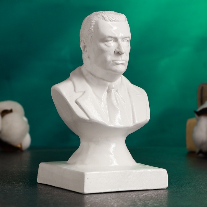 Бюст Бюст "Жириновский В.В." белый, 15см
