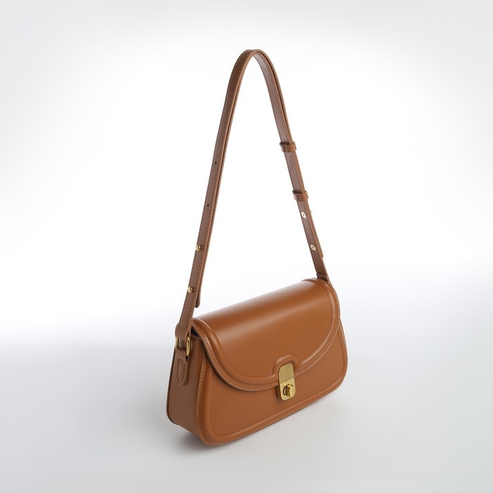 Сумка женская TEXTURA, мессенджер, средний размер, цвет коричневый Сумка женская TEXTURA, мессенджер, средний размер, цвет коричневый