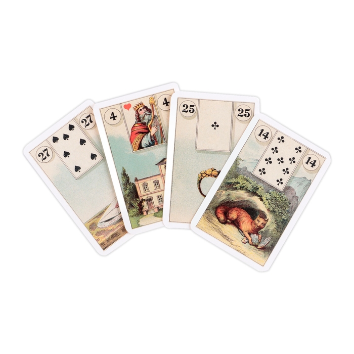 Карты Таро, книга Карты Таро, книга "Оракул Ленорман", 36 л, карта 5.8 х 8.8 см