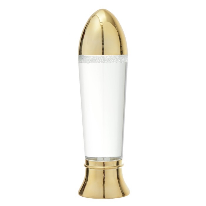 Лава-лампа Лава-лампа "Вихрь" LED от батареек 3хАА USB золото 7х7х28см