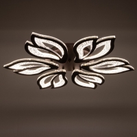 Люстра с ПДУ 1830/6CF LED 156Вт 3000-6000К диммер кофе 66х66х8 см BayerLux