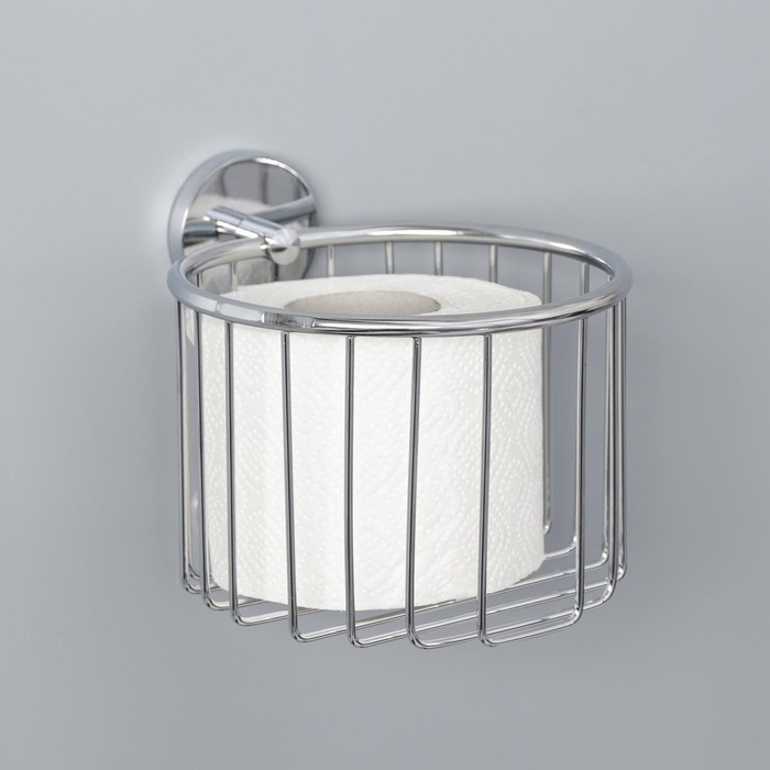 Держатель для туалетной бумаги Штольц Stölz, 14×16×13 см, цвет хромированный Держатель для туалетной бумаги Штольц Stölz, 14×16×13 см, цвет хромированный